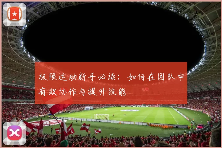 极限运动新手必读：如何在团队中有效协作与提升技能
